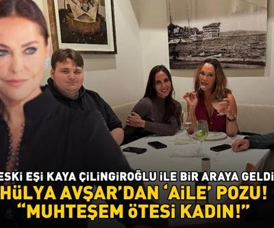Hülya Avşar, eski eşi Kaya Çilingiroğlu ile bir araya geldi Gören bir daha baktı: MUHTEŞEM ÖTESİ KADIN