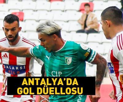 Antalyaspor, Bodrum FK’den 3 puanı 3 golle aldı