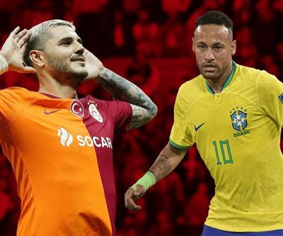 Galatasarayda Mauro Icardiden, eski takım arkadaşı Neymara telefon Neden görüştü