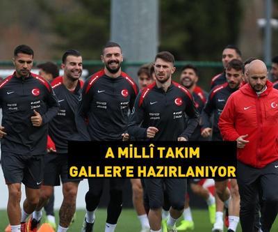 A Millî Takım’da Galler maçı hazırlıkları sürüyor