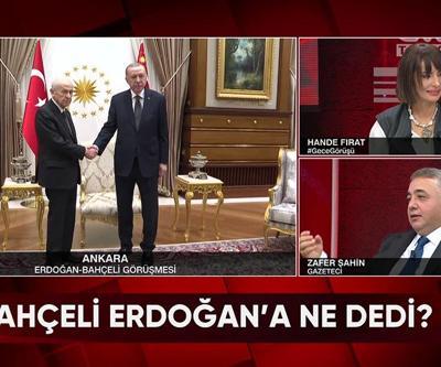 Erdoğan ve Bahçeli Beştepede ne konuştu Esad Erdoğandan kaçıyor mu İsrail saldırırsa Türkiye ne yapar Gece Görüşünde konuşuldu