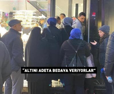 Fiyatını duyan kuyruğa girdi Altını adeta bedava veriyorlar