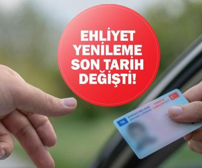 EHLİYET YENİLEME SON TARİH: Eski tip ehliyet yenileme süresi ne zamana kadar uzatıldı