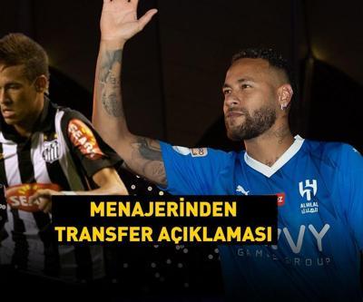 Neymar, Santos’a transfer olacak mı Menajeri açıkladı