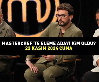 MASTERCHEF 3. ELEME ADAYI 22 KASIM 2024: MasterChefte eleme adayı kim oldu, dokunulmazlığı kim kazandı Potaya giren yarışmacı