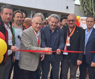Bodrum Galatasaray Taraftarları Derneğinin yeni lokali, İbrahim Hatipoğlu’nun katılımıyla açıldı