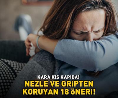 NEZLE VE GRİPTEN KORUYAN 18 ÖNERİ Öksürük, Yüksek Ateş, Burun Tıkanıklığı, Halsizlik Ve Boğaz Ağrısı Kabusunuz Olmasın