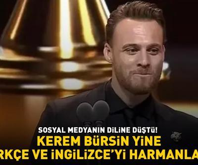 49. Pantene Altın Kelebek Ödüllerine damga vurmuştu Kerem Bürsin yine Türkçe – İngilizce karışık konuştu