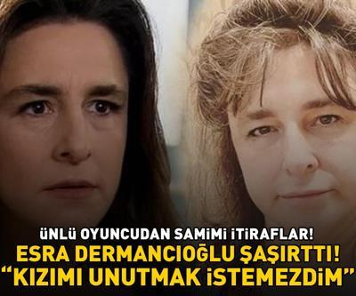 Fatmagülün Suçu Ne dizisinin Mukaddes Yengesiydi Esra Dermancıoğlu yine şaşırttı KIZIMI UNUTMAK İSTEMEZDİM