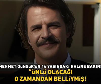 Annem Ankaranın Hasanı Mehmet Günsür’ün 14 yaşındaki haline bakın GÖREN AYNI ŞEYİ SÖYLEDİ
