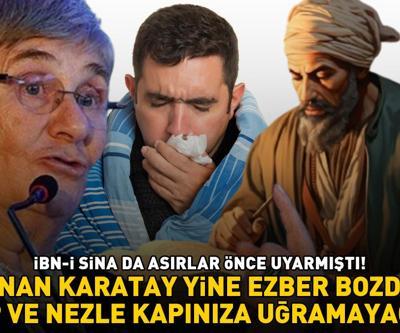 KIŞIN BU YİYECEKLERİ YİYEN GRİP VE NEZLE OLMUYOR İbn-i Sina da asırlar önce uyarmıştı Prof. Dr. Canan Karatay tek tek sıraladı
