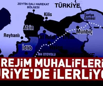 Rejim muhalifleri Suriyede ilerliyor Şimdi ne olacak