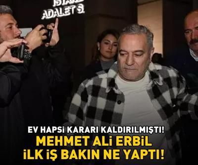 Ev hapsi kararı kaldırılmıştı Mehmet Ali Erbil ilk iş bakın ne yaptı GÖREN BİR DAHA BAKTI