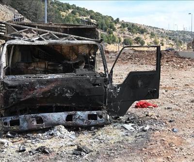 Suriyenin Humus iline hava saldırıları düzenlendi