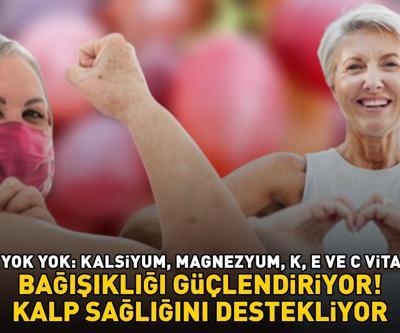 KİLOSU 50 TLDEN SATILIYOR İçinde yok yok: Kalsiyum, magnezyum, K, E ve C vitamini Bağışıklığı güçlendiriyor, kalp sağlığını destekliyor
