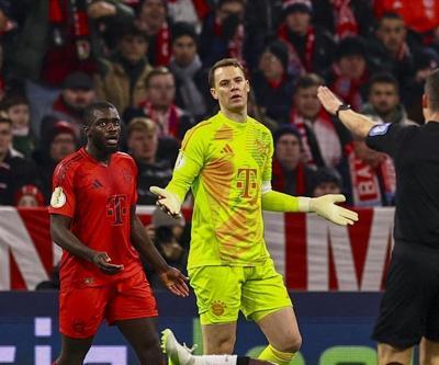 38 yaşındaki kaleci Manuel Neuer, kariyerinde bir ilki gerçekleştirdi