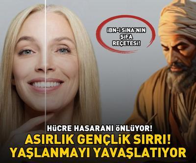 ASIRLIK GENÇLİK SIRRI İbn-i Sinanın şifa reçetesi Hücre hasarını önlüyor, yaşlanmayı yavaşlatıyor
