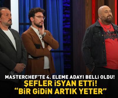 MasterChefte 4. eleme adayı belli oldu Mehmet ve Somer Şef isyan etti: BİR GİDİN ARTIK YETER