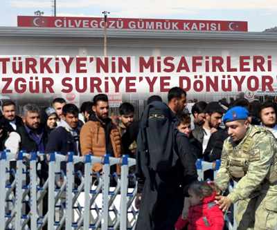 Türkiyede Misafir olan Suriye Vatandaşları Özgür Suriyeye Dönüş Yolunda: Türkiye Bize Kapılarını Açtı, Teşekkürler