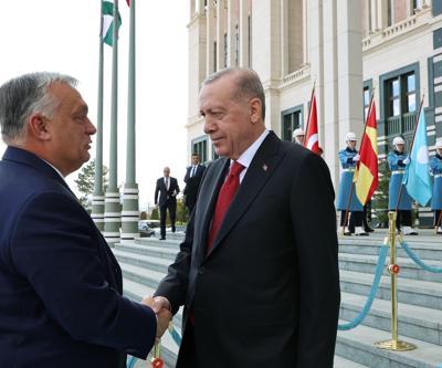 Cumhurbaşkanı Erdoğan, Macaristan Başbakanı Orbanı kabul etti