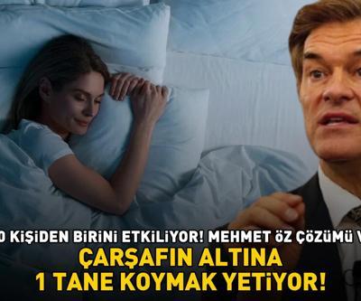 Her 20 yetişkinden birini etkiliyor Dr. Mehmet Öz çözümü verdi ÇARŞAFIN ALTINA 1 TANE KOYMAK YETİYOR