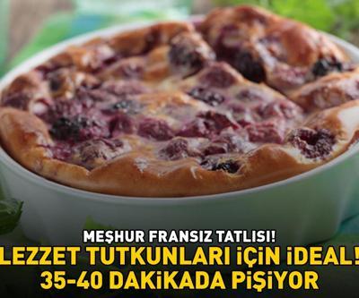 LEZZET TUTKUNLARI İÇİN İDEAL Meşhur Fransız tatlısı MasterChef’te Orman meyveli Clafoutis tarifi ve püf noktaları: 35-40 dakikada pişiyor