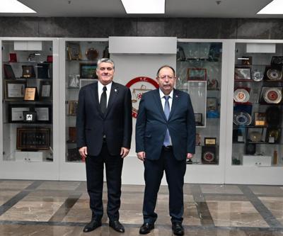 Beşiktaş Başkan Adayı Serdal Adalı, YSK Başkanı Ahmet Yeneri ziyaret etti