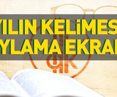 TDK anketi paylaştı: 2024 yılının kelimesi için oylama başladı İşte detaylar...