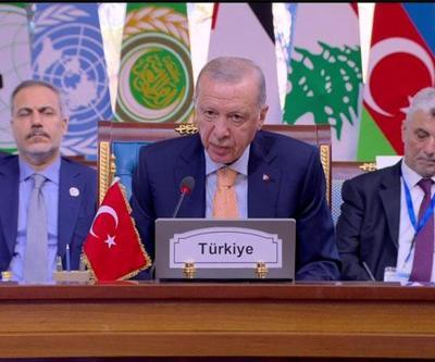 SON DAKİKA Cumhurbaşkanı Erdoğandan Kahirede net mesajlar: Beklentimiz terörden arınmış Suriye