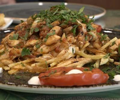 BU DA LEVREKLİ ÇÖKERTME KEBABI Muğlanın çökertme kebabı Rizeye gelince balıklı oldu