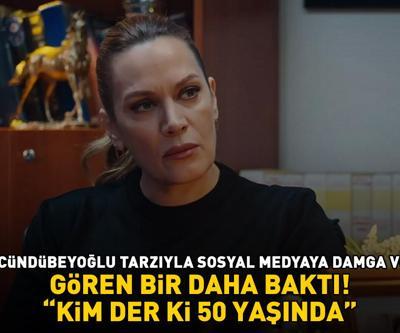 Arka Sokakların Candan’ı Ebru Cündübeyoğluna bakın Tarzıyla sosyal medyaya damga vurdu