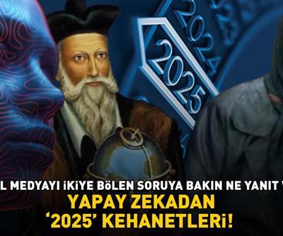 YAPAY ZEKADAN 2025 YILI KEHANETLERİ Sosyal Medyayı İkiye Bölen Soruya Bakın Ne Yanıt verdi