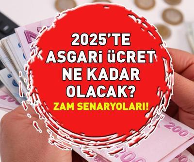 ASGARİ ÜCRET ZAMMI 2025 | Net - brüt 2025te asgari ücret ne kadar olacak, kaç TL 7 MİLYON VATANDAŞI İLGİLENDİRİYOR İşte zam senaryoları...