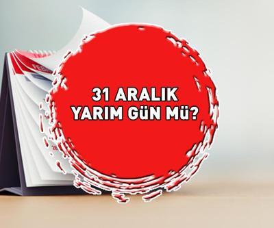 31 Aralık yarım gün mü 31 Aralık tatil olacak mı, hangi güne denk geliyor Yılbaşı yaklaşırken merak edildi