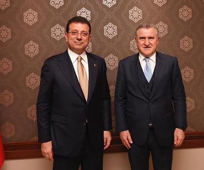 Bakan Bak, İBB Başkanı İmamoğlunu kabul etti