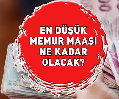 MEMUR MAAŞI ZAMMI 2025 | Ocak 2025te en düşük memur maaşı ne kadar olacak, yüzde kaç zam gelecek