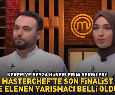 MASTERCHEFİN 4. FİNALİSTİ VE ELENEN YARIŞMACI BELLİ OLDU Kerem ve Beyza hünerlerini sergiledi İşte geceye damga vuran sonuç...