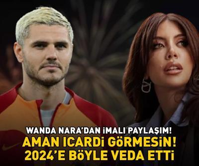 2024E BÖYLE VEDA ETTİ Galatasarayın yıldızı Icardinin boşanma aşamasında olduğu eşi Wanda Naradan imalı paylaşım