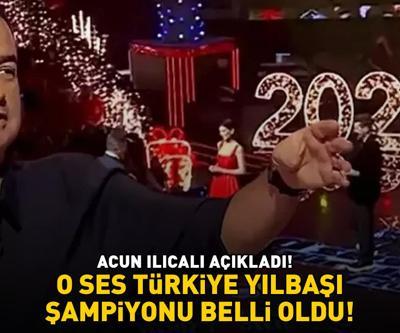 O SES TÜRKİYE 2025 YILBAŞI ŞAMPİYONU BELLİ OLDU Acun Ilıcalı açıkladı İşte kazanan isim...