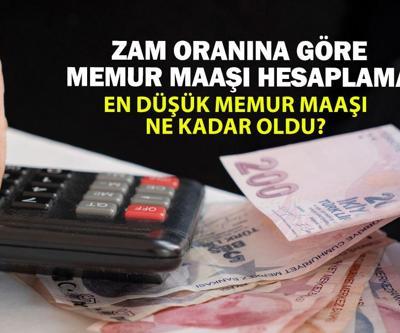 MEMUR ZAMMI 2025: Memurlar ne kadar zam olacak Zam oranına göre en düşük memur maaşı