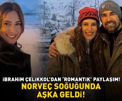Kuş Uçuşunun Kenanı İbrahim Çelikkoldan romantik paylaşım NORVEÇ SOĞUĞUNDA AŞKA GELDİ