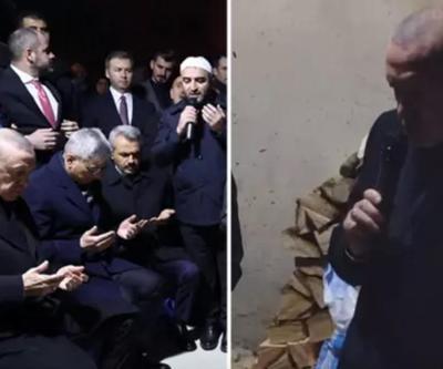 Cumhurbaşkanı Recep Tayyip Erdoğan, komşusunun taziyesinde Kuran-ı Kerim okudu