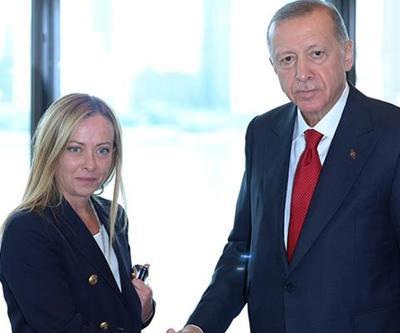 SON DAKİKA HABERİ: Cumhurbaşkanı Erdoğan, İtalya Başbakanı Meloni ile görüştü