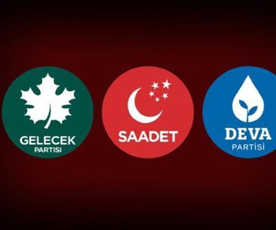 DEVA, Gelecek ve Saadetten koalisyon kararı “Yeni Yol” adıyla ortak grup kurdular