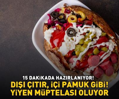 Dışı çıtır, içi pamuk gibi Yiyen müptelası oluyor Evde kumpir tarifi ve püf noktaları 15 dakikada hazırlanıyor