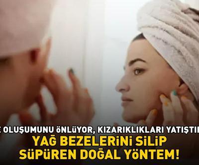 Yağ bezelerini silip süpüren yöntem Sivilce oluşumunu önlüyor, tahriş ve kızarıklıkları yatıştırıyor