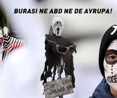 Burası ne ABD, ne Avrupa... Yer: Kırklareli Cadılar bayramı değil Koleda