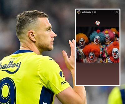 Fenerbahçeli Edin Dzeko, Galatasaray maçının ardından yaptığı paylaşımla olay oldu