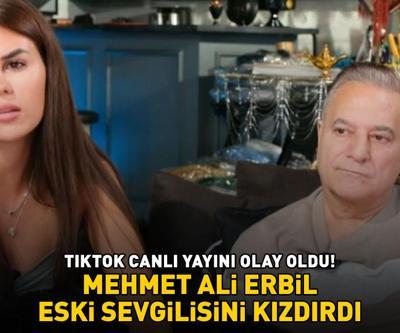 Mehmet Ali Erbil eski sevgilisi Gülseren Ceylanı kızdırdı TİKTOK CANLI YAYININDA GERGİN ANLAR