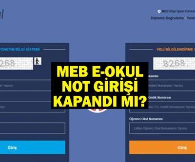 e-OKUL KAPANDI MI e-Okul not girişi ne zaman kapanıyor 2025